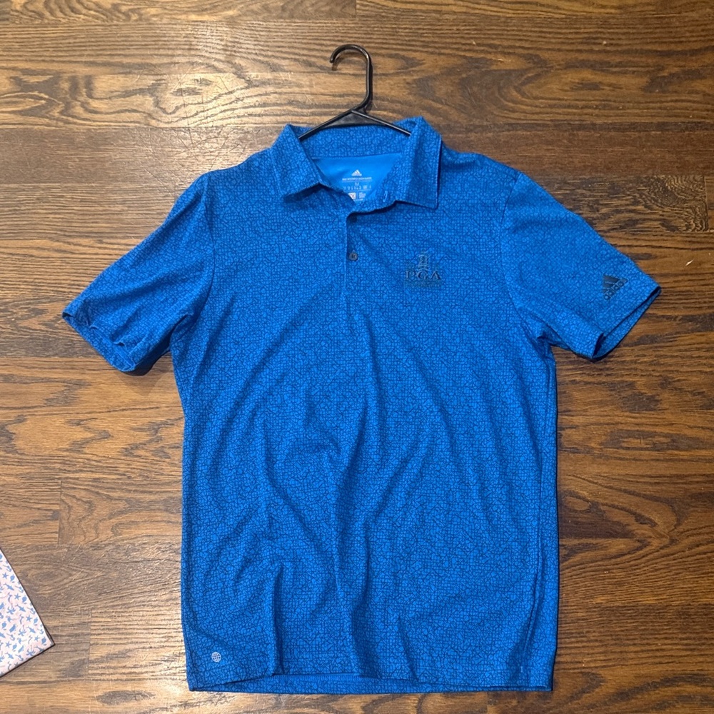Adidas Men's Blue Polo Shirt Southern hills